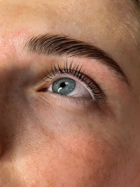 Keratin Lashlifting Ergebnis in Fellbach